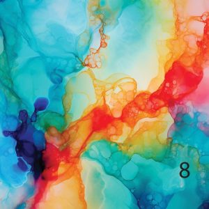 beautiful fractal alcohol 8