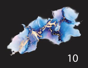 dreamy alcohol ink 10