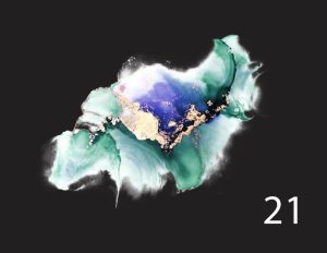 dreamy alcohol ink 21