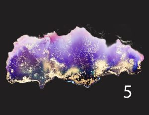 dreamy alcohol ink 5